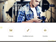 Tablet Screenshot of fotoreklam.hu
